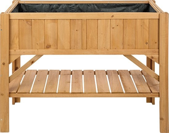 tectake - Hoher Pflanzkübel mit Regal - Baumschule - Stecklingskasten - 119x53x90cm - 403232