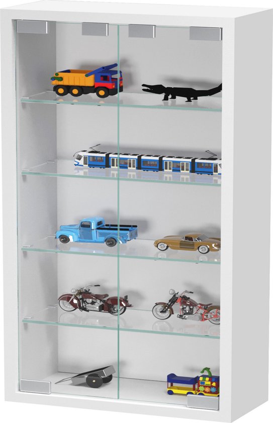 Vitrine stehend hängend Wandvitrine - 40 x 60 x 12 cm