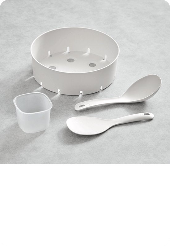 Xiaomi Multifunktionaler Reiskocher 4 l | Reiskocher | 10 Kochfunktionen | 30-Minuten-Schnellkochfunktion | 24-Stunden-Timer | 12 Stunden Warmhaltefunktion | Eierkocher