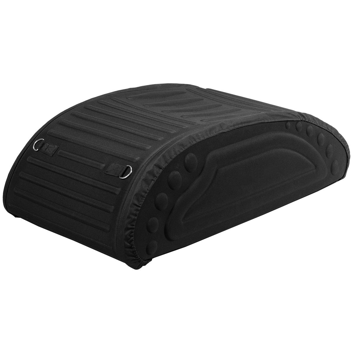 Coast Car Roof Box mit Riemen Dach Tasche - 400L - Schwarz