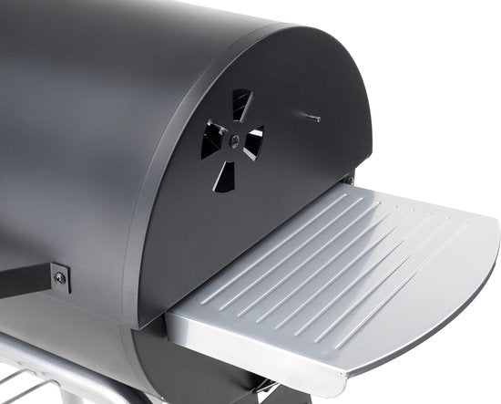 Landmann Black Taurus 440 Holzkohlegrill – Robustes Design – Große Grillfläche