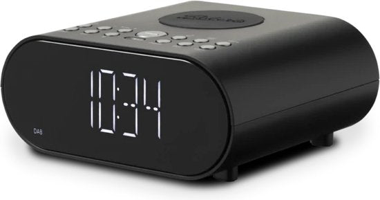 Roberts Radio Ortus DAB Charge Uhr Analog & digital Schwarz
