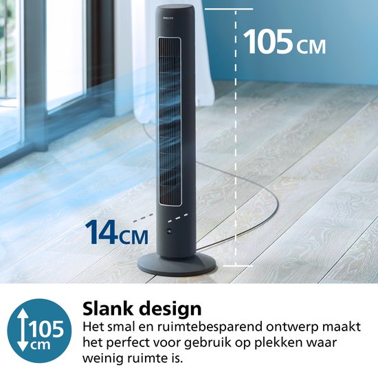 Philips CX5535/11 – Serie 5000 – Turmventilator