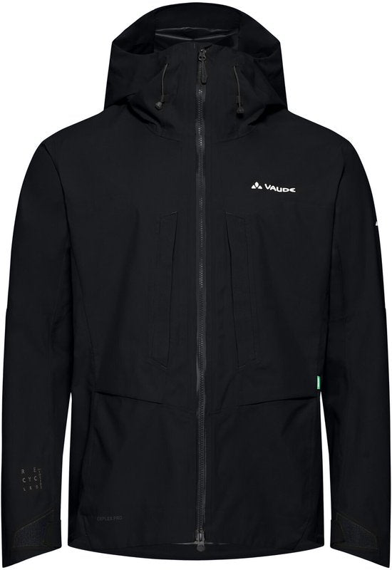 Vaude - Monviso 2.5L Hardshell Jacket - Wasserdichte Regenjacke Outdoor - Herren - Schwarz - Größe M