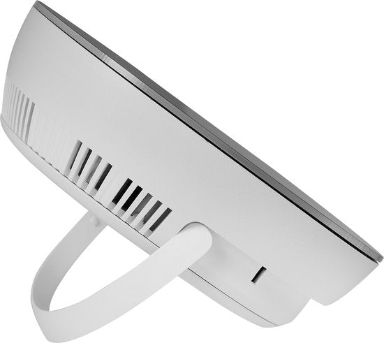Smartwares FGA-13950 Luftqualitätsmonitor - CO₂-, Kohlendioxid-, Temperatur- und Luftfeuchtigkeitsmonitor - 10 Jahre Sensor und Batterie - LED-Farbanzeige, Lüftungsalarm - für Haus, Büro, Schlafzimmer, Schule, gesundes Raumklima