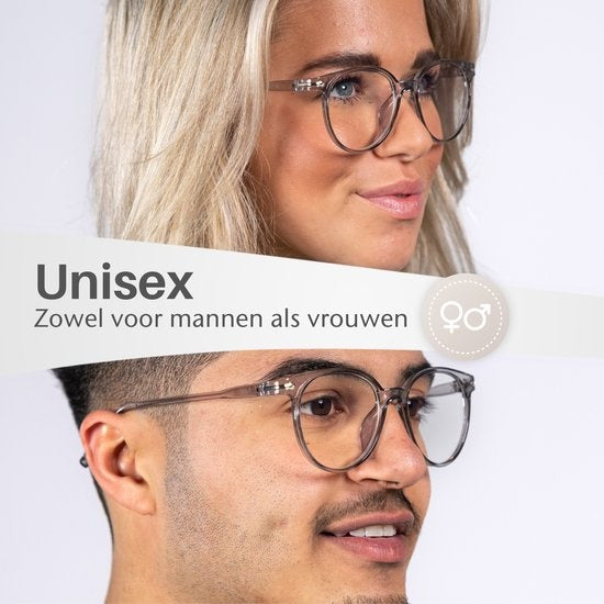 LC Eyewear Computerbrille - Blaulichtbrille - Blaulichtbrille - Displaybrille - Unisex - Transparent