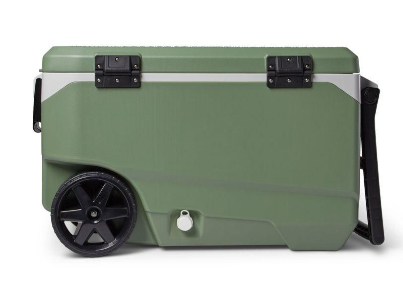 Igloo EcoCool Latitude 90 Roller-Kühlbox – 85 Liter – Vintage Green