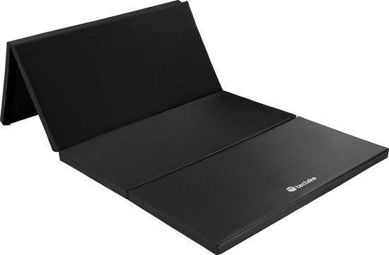 tectake - Gymnastikmatte - Abmessung 240 x 120 x 5 cm - schwarz - 403638
