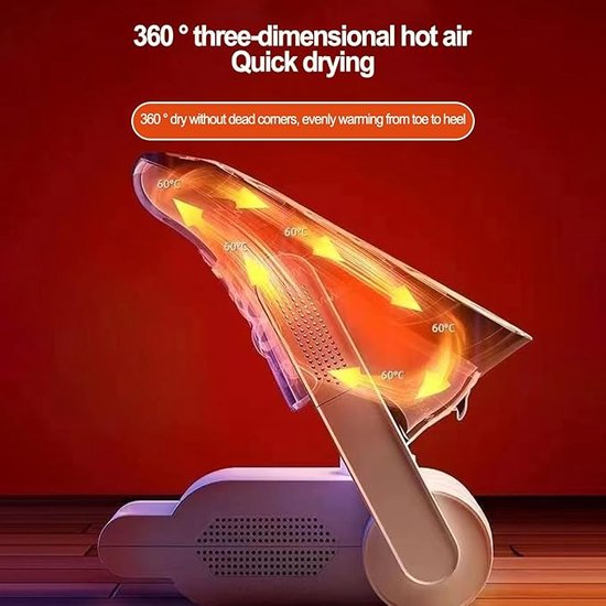 FUEGOBIRD – Schuhtrockner – Mit Timer – Ozon-/Trocknungsfunktion – Einstellbare Laufzeit – Konstante Temperatur von 48 °C – Schuhtrockner – UV-Lampe + Aktivkohle – Doppelte antibakterielle Wirkung – Neues Upgrade im Jahr 2026