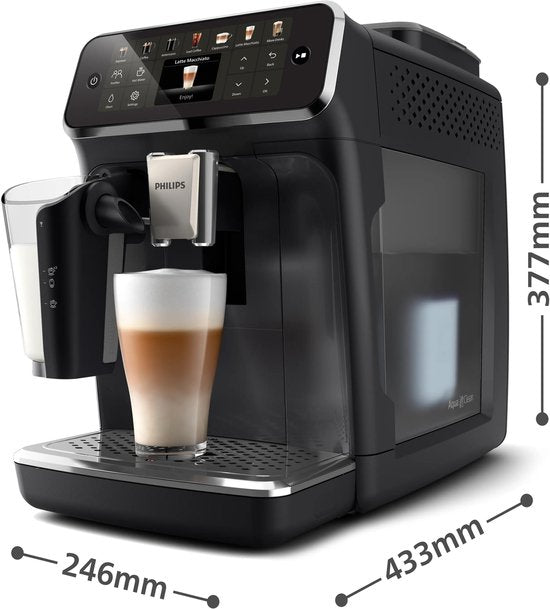 Philips Espressomaschine EP4441/50 – Schwarz