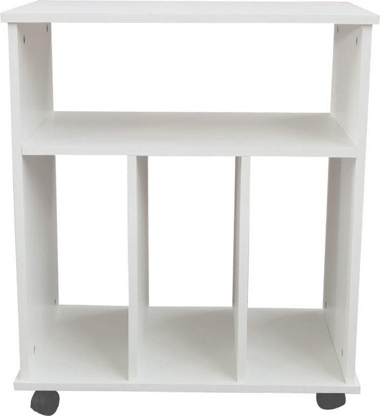 Lp vinyl aufbewahrung schrank - bücherregal - aufbewahrung zeitschriften bücher schallplatten - weiß