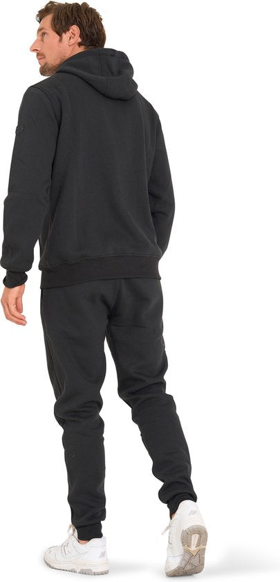 Mario Russo Trainingsanzug Anselm- Hausanzug - Jogginganzug - Hoodie - Schwarz - XXL