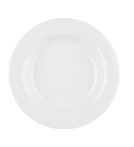 Rosenthal 2er-Set tiefe Teller, 24 cm, Weiß, Porzellan
