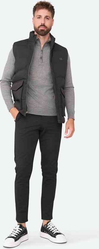 Solution Clothing Body - Bodywarmer - Jacke - Lang - Jacken - Bodywarmers - Erwachsene - Männer - Schwarz - XXL