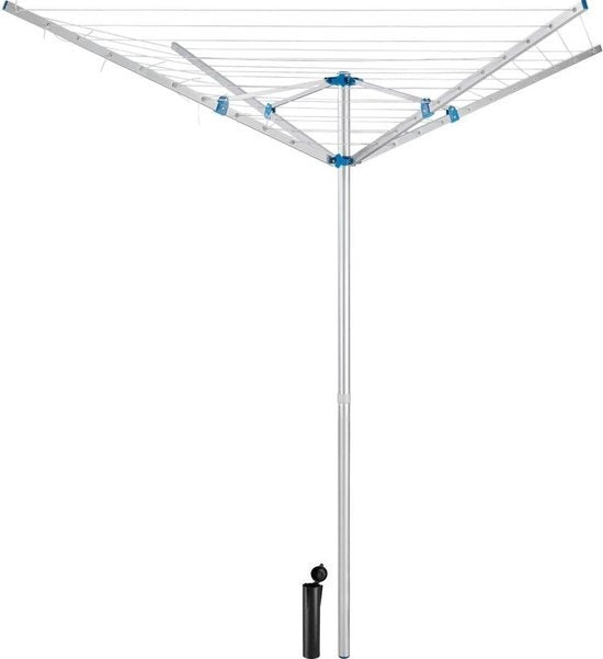 tectake Wäschespinne - 150 x 150 x 196 cm