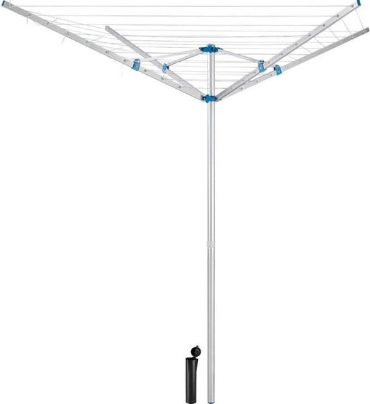 tectake Wäschespinne - 150 x 150 x 196 cm
