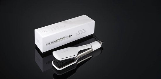 GHD Duet Style Glätteisen mit Dampf, weiß