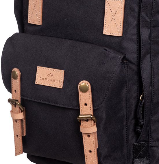 Doughnut Laptop-Rucksack / Rucksack / Schultasche - 14 Zoll - Macaroon Reborn 14 - Schwarz