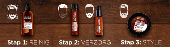 L'Oréal Paris Men Expert BarberClub 3-in-1-Gesichtsreiniger – 200 ml – Reiniger für Bart, Gesicht und Haare