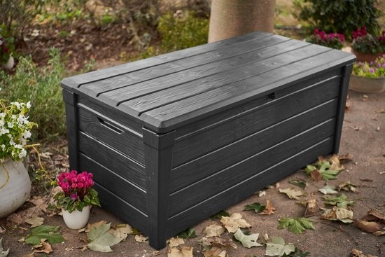 Keter Brightwood Aufbewahrungsbox - 455L - 145x69.7x60.3 cm - Graphit