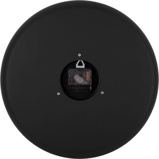 Karlsson Wanduhr Dual Disc - Schwarz - Ø38cm - Wanduhr Modern