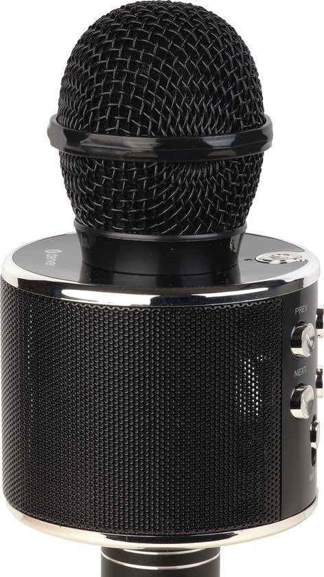 Denver Karaoke-Mikrofon Bluetooth - Drahtlos - Karaoke-Set - Eingebauter Lautsprecher - AUX - MicroSD - KMS20 - Schwarz