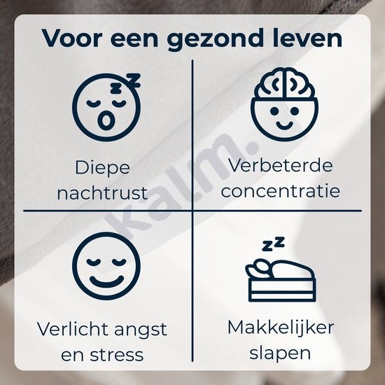 Kalm Beschwerungsdecke 10 KG - Beschwerungsdecke - Anti Stress