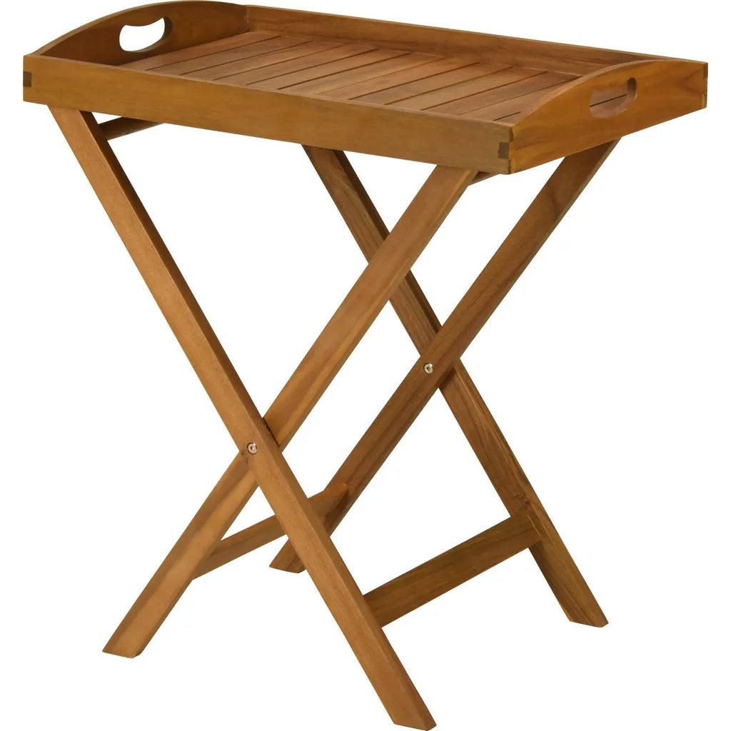Sfeer Klappbarer Tabletttisch - Braun - Akazienholz - 60x42x70 cm