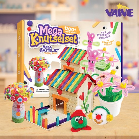 VAIVE Craft kit for Crafting Girls - Kreatives Spielzeug für Kinder - Bastelset - Bastelset - Bastelsets