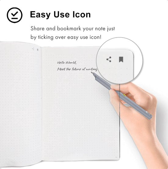 Neolab Smartpen M1 – digitaler Stift – digitales Schreiben – intelligenter Stift – Grau