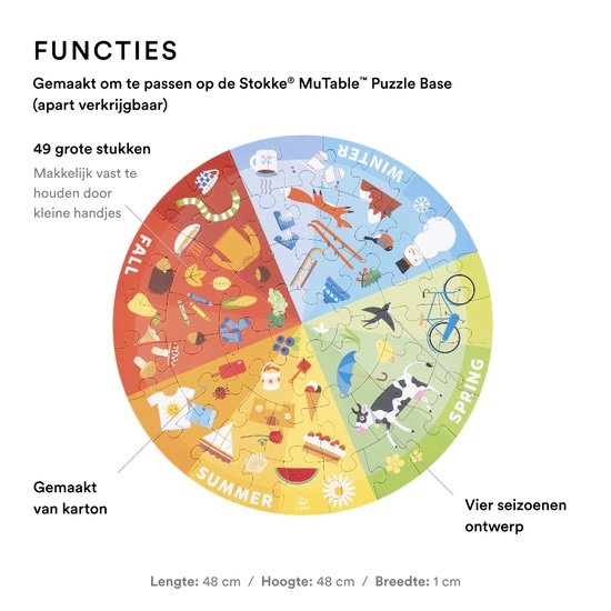 Stokke® MUtable™ V2 Puzzle – Vier Jahreszeiten