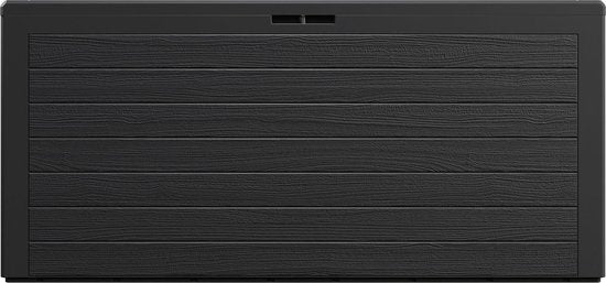 Deuba Storage Box Anthrazit 120 x 46 x 57cm - Outdoor - Geeignet für Terrasse, Balkon und Garten