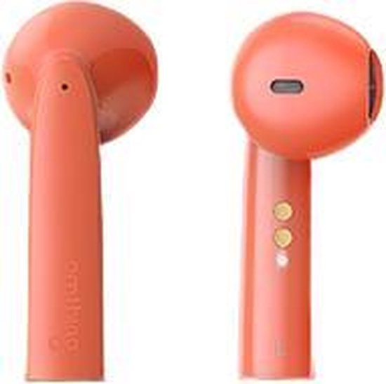 omthing AirFree Pods Kopfhörer, kabellos, In-Ear, Musik, Bluetooth, orange