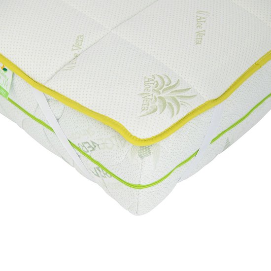 Vitality Pur - Matratzenschoner Aloe Vera - Extra Komfort & schützt die Matratze - 90x200 cm