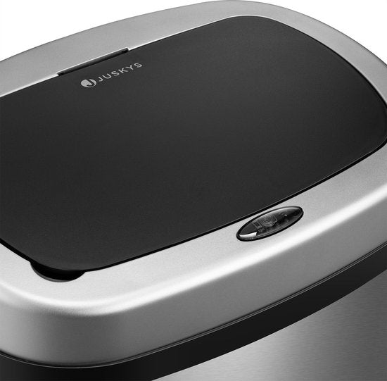 Automatischer Abfallsammler / Abfallsammler / Sensorabfallsammler - 70 Liter - Silber - Rechteckig