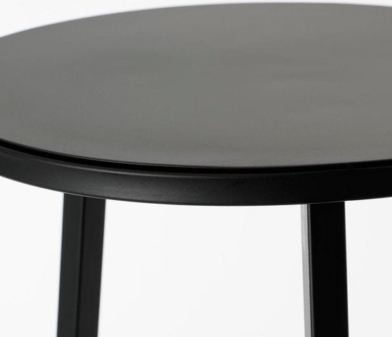 Mica Decorations Adine Pflanztisch - H80 x Ø30 cm - Metall - Schwarz