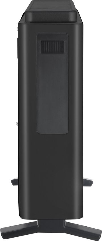 Tomado THC2003B - Elektroheizung - Konvektorheizung - 24m² - 2000 Watt - Schwarz