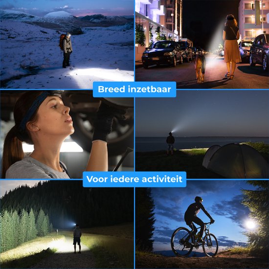 Nuvance - Scheinwerfer Led wiederaufladbar - Scheinwerfer - Usb wiederaufladbar - Wide Beam 230Â° mit Motion Sensor Scheinwerfer - 350 Lumen - einstellbar