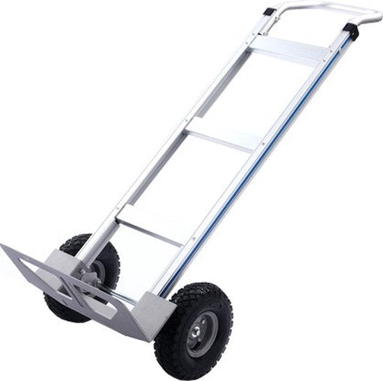 BRASQ Faltbarer Aluminium-Trolley - Kapazität 250 KG - Transportwagen - Plattformwagen - Trolley