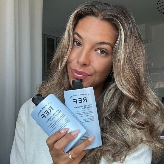 REF Stockholm – Intense Hydrate Shampoo – 1000 ml – Locken – Haar – Shampoo für trockenes Haar – Shampoo