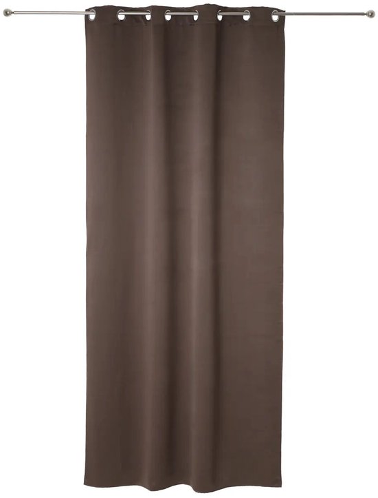 Verdunkelungsvorhänge – 135 x 240 cm – 2 Stück – taupe