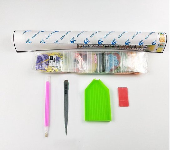 Diamant-Malerei Katze und Tiger für Kinder und Erwachsene- Diamant-Malerei Katze und Tiger- Full Cover 30x40 cm - Diamant-Malerei Reflexion