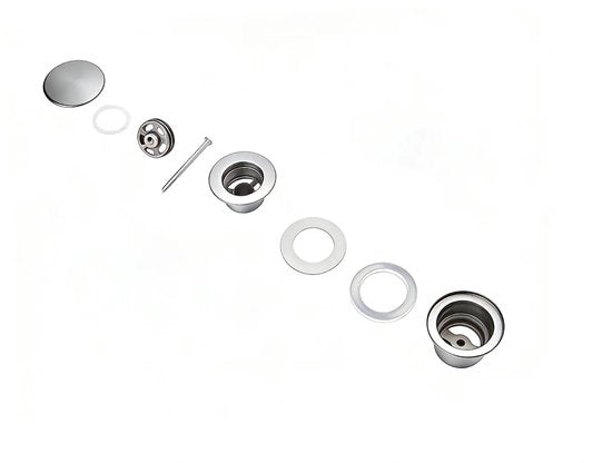 Mirlux Luxe Klick-Abflussstopfen 1¼" - Chrom