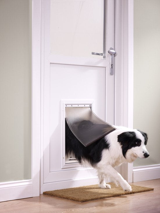 Petsafe 660 Hundeklappe – bis zu 100 kg – Aluminium