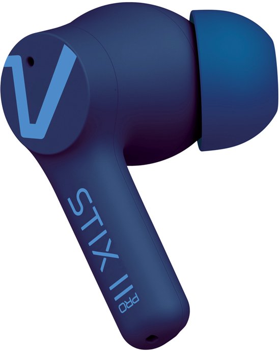 Veho STIX II Pro True Wireless Kopfhörer Wireless In-Ear Anrufe/Musik/Sport/Alltag Bluetooth Blau