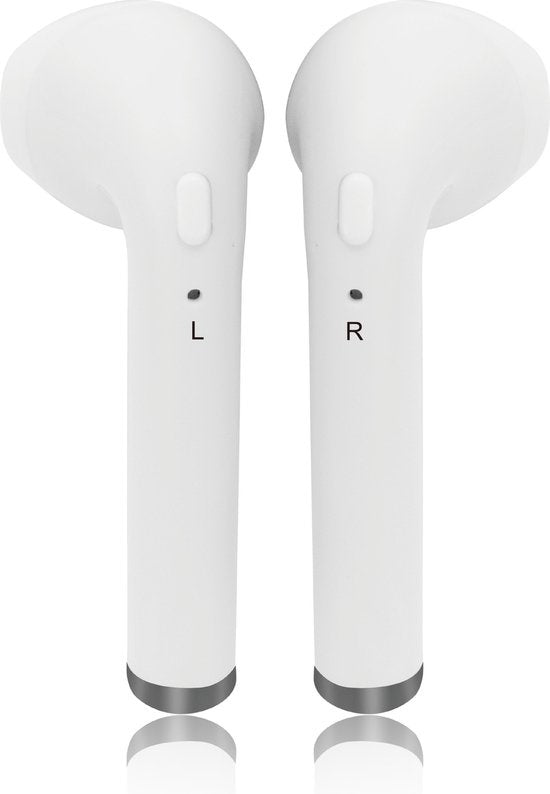 Denver Wireless Earbuds mit Ladeetui - Ohrhörer Wireless - Bluetooth - TWE36 - Weiß