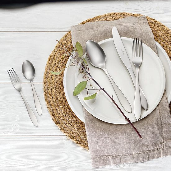 Villeroy & Boch Arthur Besteckkassette – 30-teilig – 44 x 28 x 5 cm – gebürsteter Edelstahl