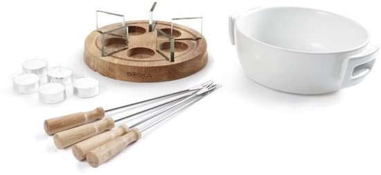 Boska Candlelight Fondue Twinkle - Für 1.200g Käsefondue - 1,6 Liter