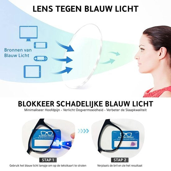 LC Eyewear Computerbrille - Blaulichtbrille - Displaybrille - Unisex - 3er Pack