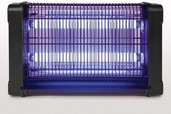 Perel Elektrischer Insektenvernichter – 20 W – 360° – Für 80 m² – Schwarz